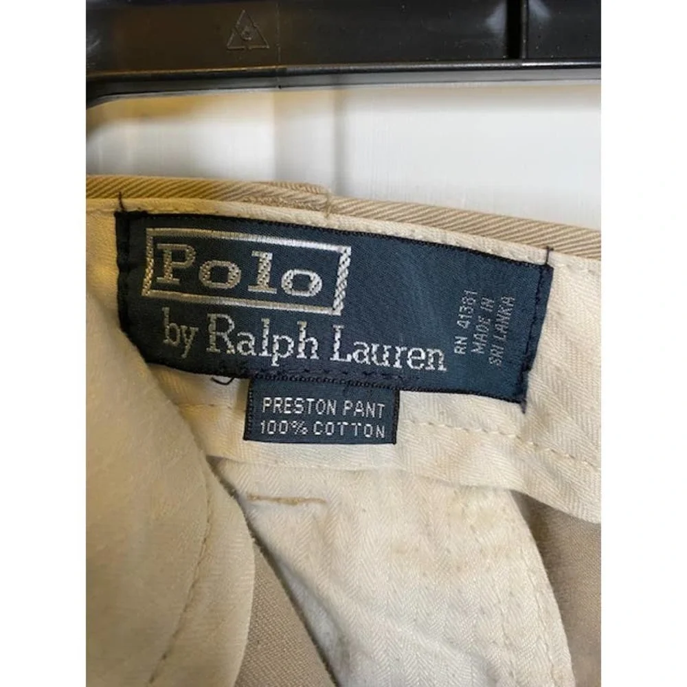 Polo Ralph Lauren Preston Pant 34‎ x 32 100% Cotton